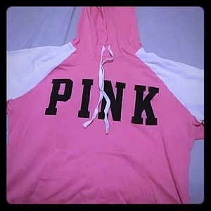 Pink hoodie